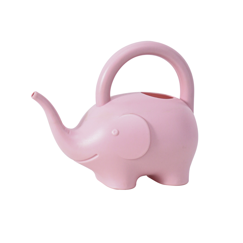 Cartoon animal pouring a kettle-05 (Watering)